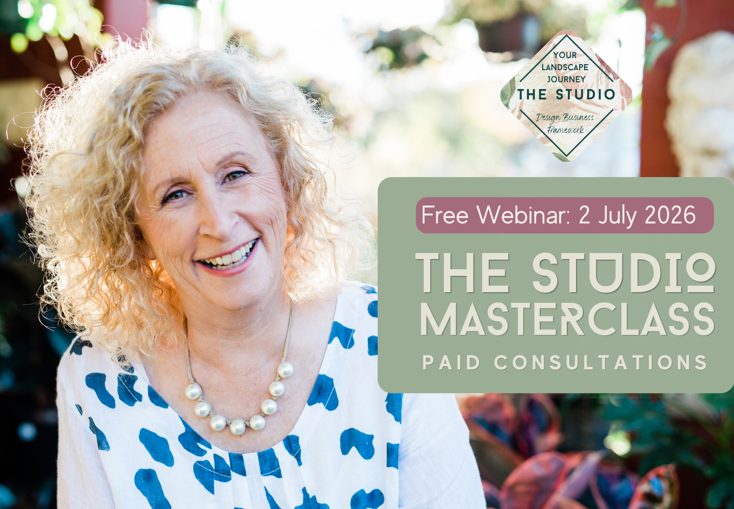 2 July Webinar | The Studio Masterclass – Paid Consultations