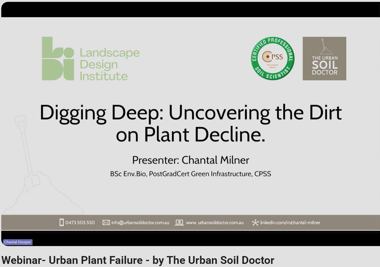 Soil Dr Urban Plant Failure